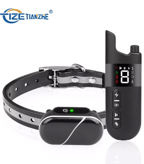 Tech No Training Collar Pet TZ-913 Up to 8-50kgs Rechargable Black with Remote