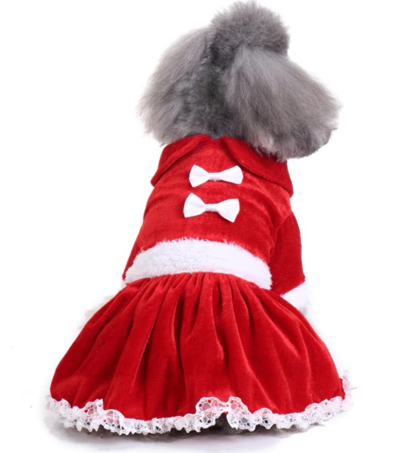 Pets.Love.Earth Christmas butterfly skirt