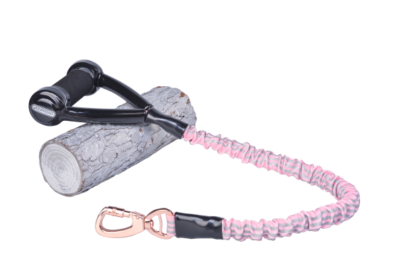 Dogness Anti Shock Elastick Leash Pink