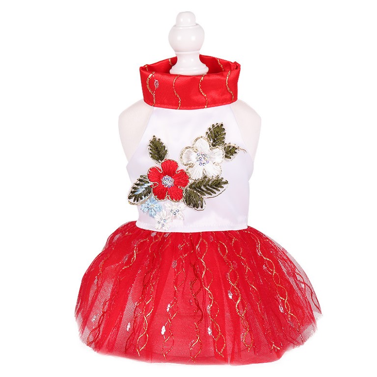 Pets.Love.Earth Tutu Red