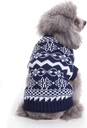 Pets.Love.Earth SnowFlake Flying Sweat Blue