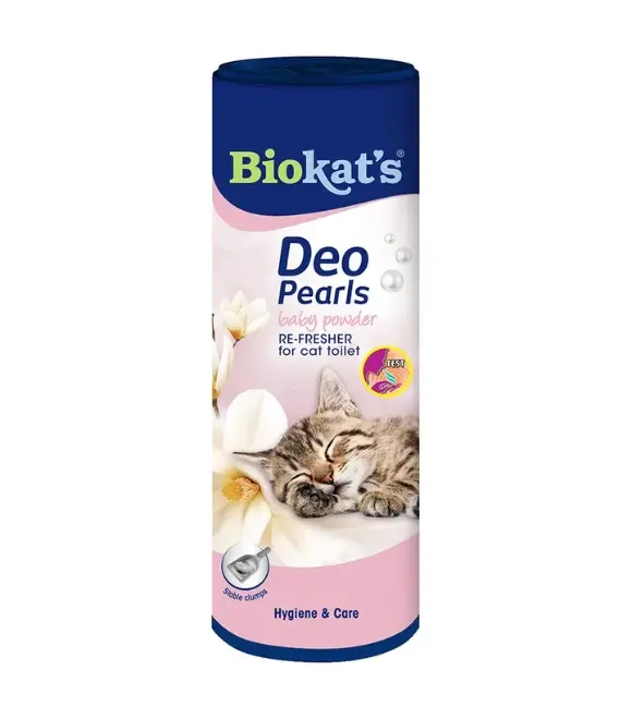 Biokat’s Deo Pearls Baby Powder – Cat Litter Deodorizer (700 g)