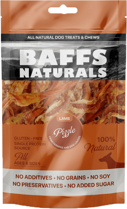Baffs Naturals Lamb Pizzle 100+g