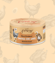 Pramy Chicken Topping Chicken and Egg white for Muscles Cat Can 80g