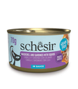 Schesir Cat Can Mackerel and Sardine Fillets with Squids in Sauce 70g