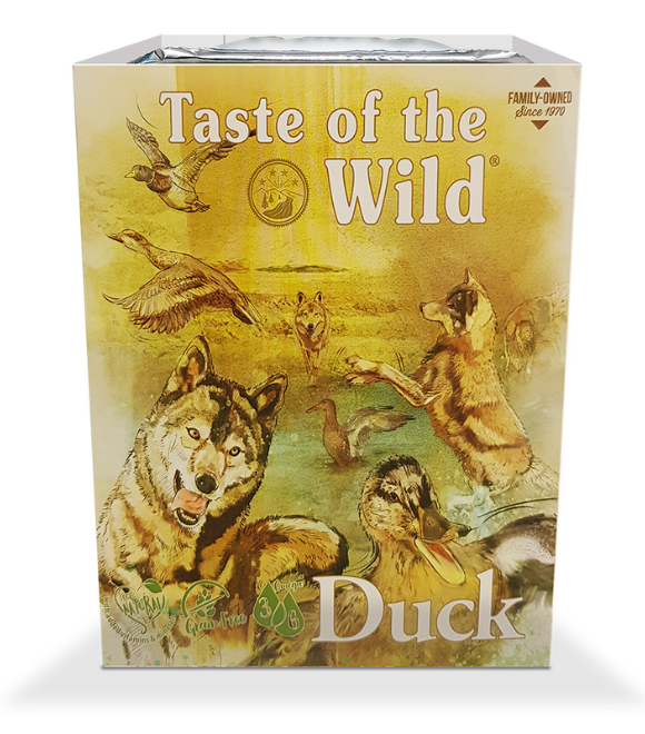 Taste Of The Wild Duck And Chicken Tray In Pate 390g