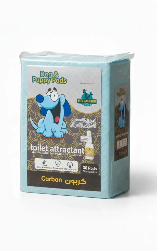 Pets.Love.Earth Training Pads Carbon 30Pk(60X60cm)