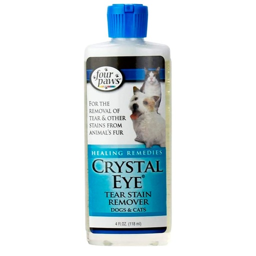 [045663017385] Four Paws Crystal Eye Tear Stain Remover -  4oz (118 ml)