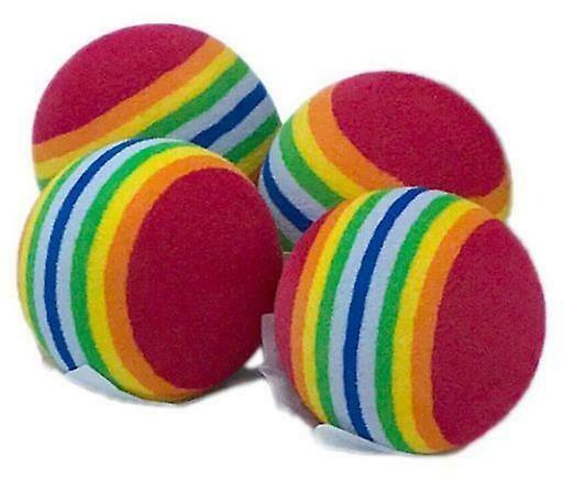 [8886467581014] Pawise RAINBOW FOAM BALLS (1 pc)