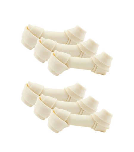 [635934608109] Pets.Love.Earth Dog Rawhide Bone Chews(6pk)