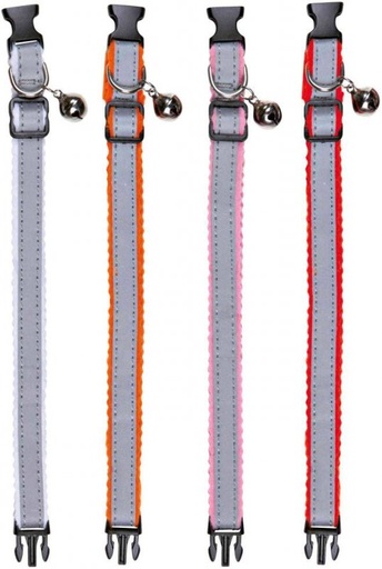 [4011905041452] Trixie Cat Collar, Reflecting, Plastic, Various