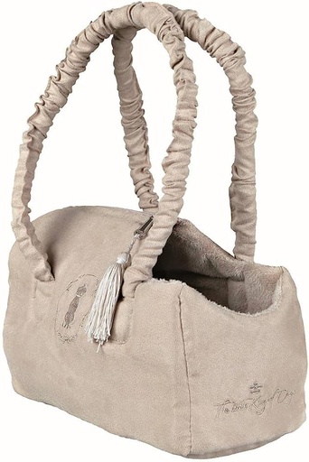 [4011905379944] Trixie King Of Dogs Carrier, 14— 20— 30 Cm, Taupe