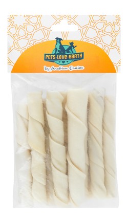 [635934609465] Pets.Love.Earth Denta Fun Duck Chewing Rolls with duck filling, 12 cm, 15 pcs./270 g