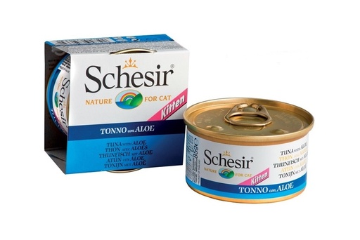 Schesir Can Kitten Care (3-12 Months) Tuna with Aloe 85g