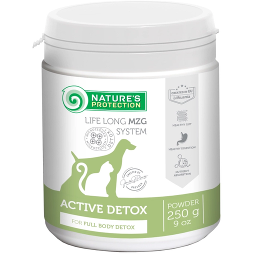 [4779051635528] Nature's Protection  Active Detox Powder For Cat and Dog 250g