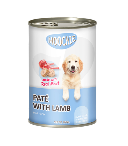 [8857127462172] Moochie Dog Wet Food – Pâté with Lamb (400g)