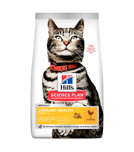 [052742003764] Hill's Science Plan Urinary Health Adult Cat Food with Chicken 1.5KG