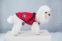 Pets.Love.Earth Jacket With Harness Red