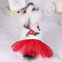 Pets.Love.Earth Tutu Red