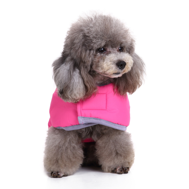 Pets.Love.Earth Reversible Jacket With Reflective Edging Pink