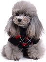 Pets.Love.Earth Red and Black Pixel Sweater