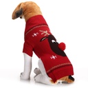 Pets.Love.Earth Reindeer Sweater Red