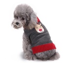 Pets.Love.Earth Reindeer Sweater Grey