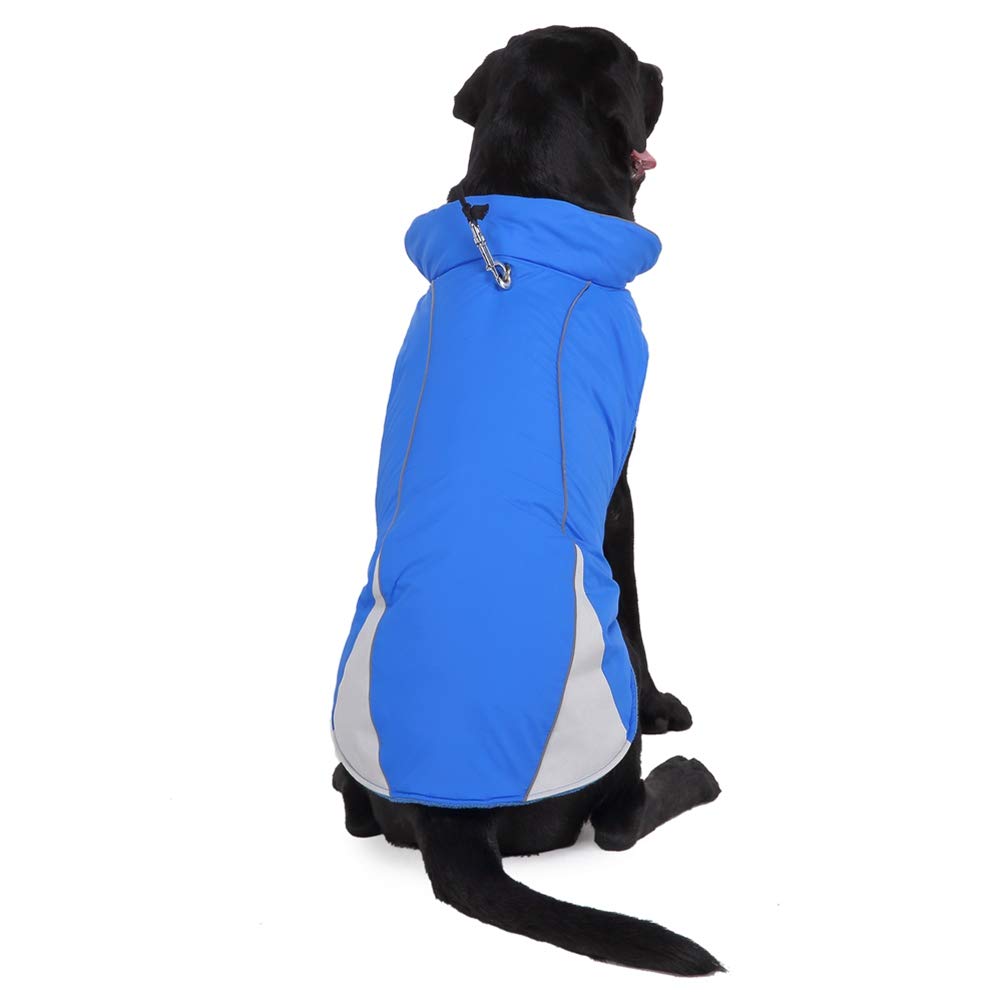 Pets.Love.Earth Double Spell Reflective Jacket Blue