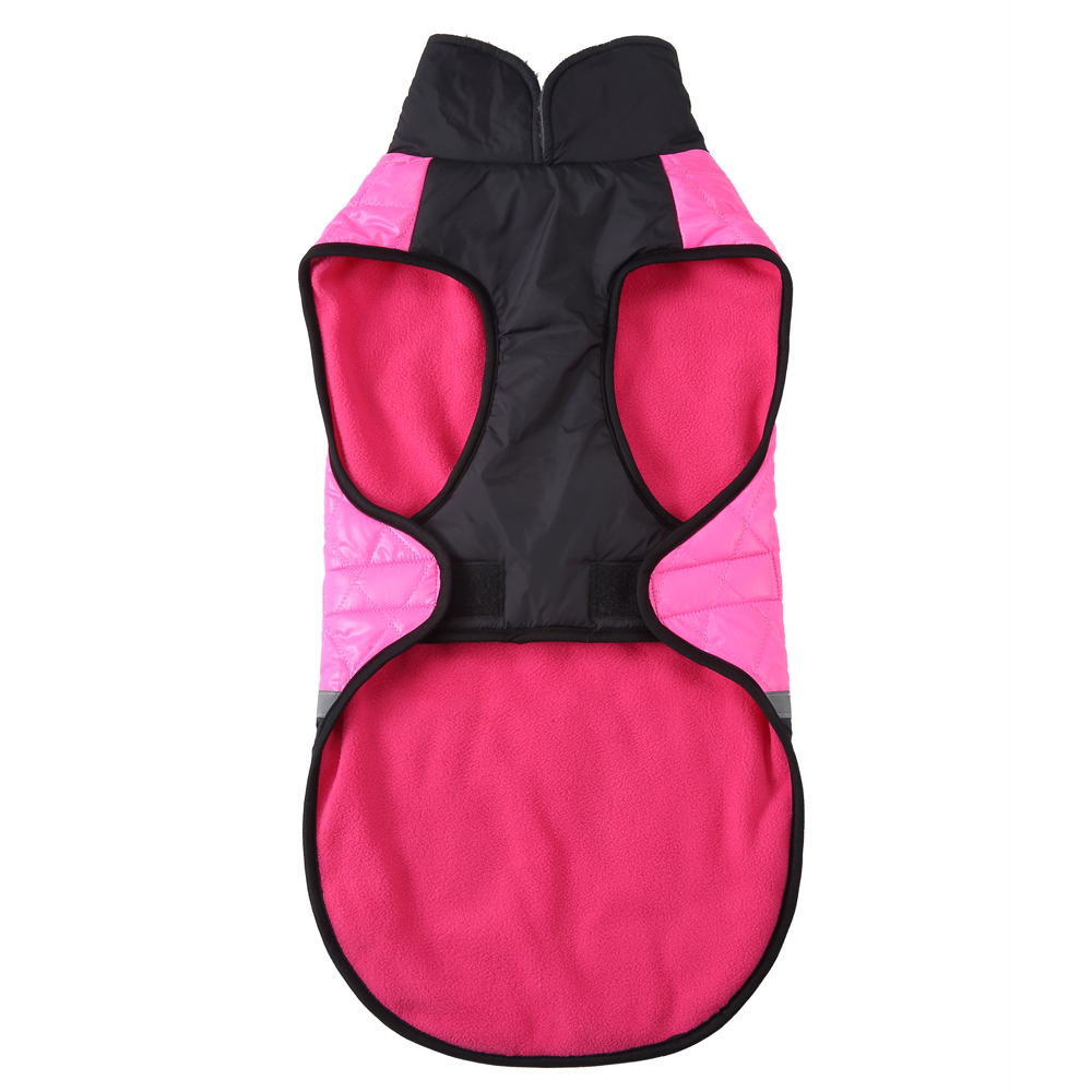 Pets.Love.Earth Four-Bar Reflective Military Coat Rose