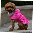 Pets.Love.Earth Winter Coat Faux Fur Trimmed Hoodie Purple