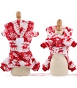 Pets.Love.Earth Winter Elk Pattern Four-legged Hooded