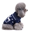 Pets.Love.Earth Elk Christmas Sweater Blue