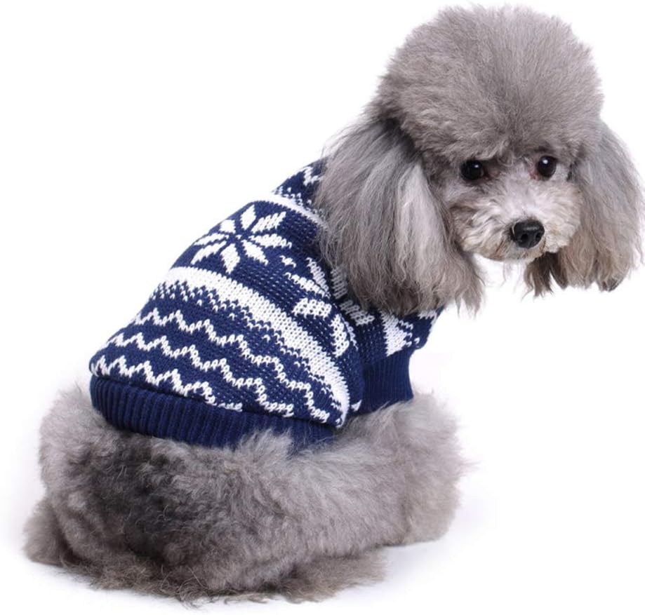 Pets.Love.Earth Snow Spray Sweater Blue