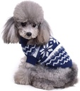 Pets.Love.Earth Snow Spray Sweater Blue