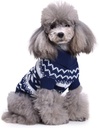 Pets.Love.Earth Snow Spray Sweater Blue