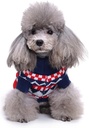 Pets.Love.Earth Letter Pet Sweater Blue
