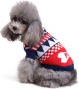 Pets.Love.Earth Letter Pet Sweater Blue
