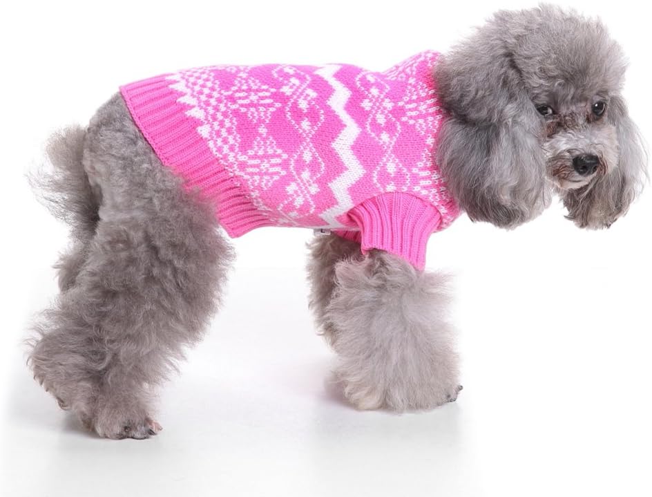 Pets.Love.Earth SnowFlake Flying Sweat Pinker