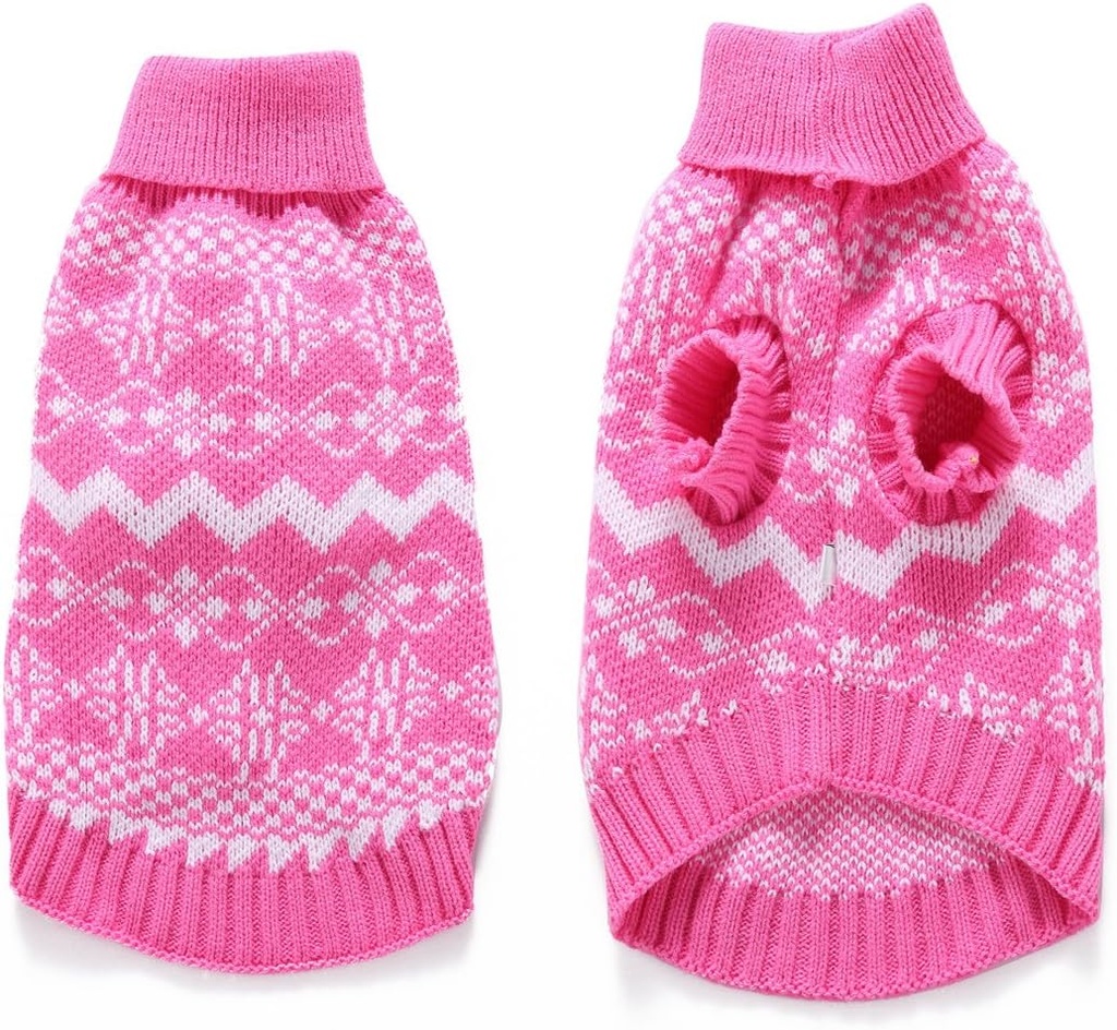 Pets.Love.Earth SnowFlake Flying Sweat Pinker