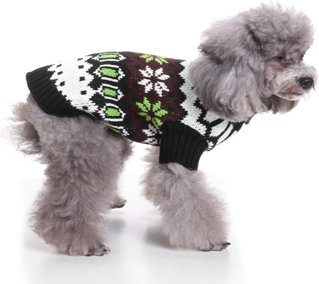 Pets.Love.Earth SnowFlake Flying Sweater