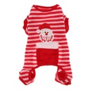 Pets.Love.Earth Striped santa claus