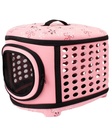 Pets.Love.Earth Pet backpack Black/Beiage/Pink L