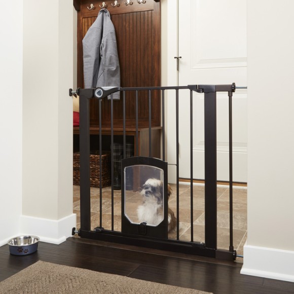North States Mypet Passage Metal Petgate Matte Bronze ( 29.8inch – 38inch Wide × 30inch Height )26H
