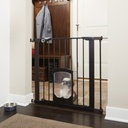 North States Mypet Passage Metal Petgate Matte Bronze ( 29.8inch – 38inch Wide × 30inch Height )26H