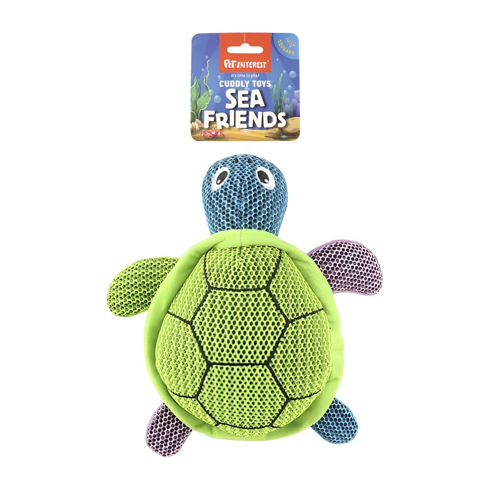Pet Interest Zoo Friends Cuddly Squeaky Toy Sea Animals