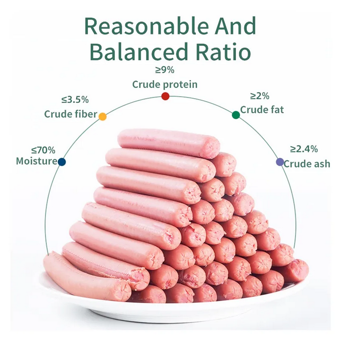 Pet Interest Flavor Sausage Cod 15gX5pk