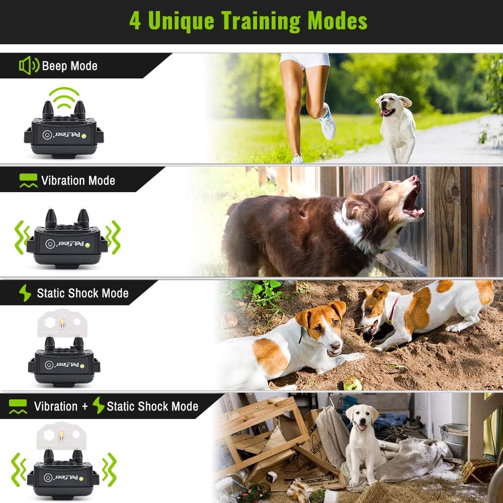 880 Yards Waterproof and Rechargeable Dog Remote Training  Collar-617