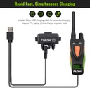 880 Yards Waterproof and Rechargeable Dog Remote Training  Collar-617