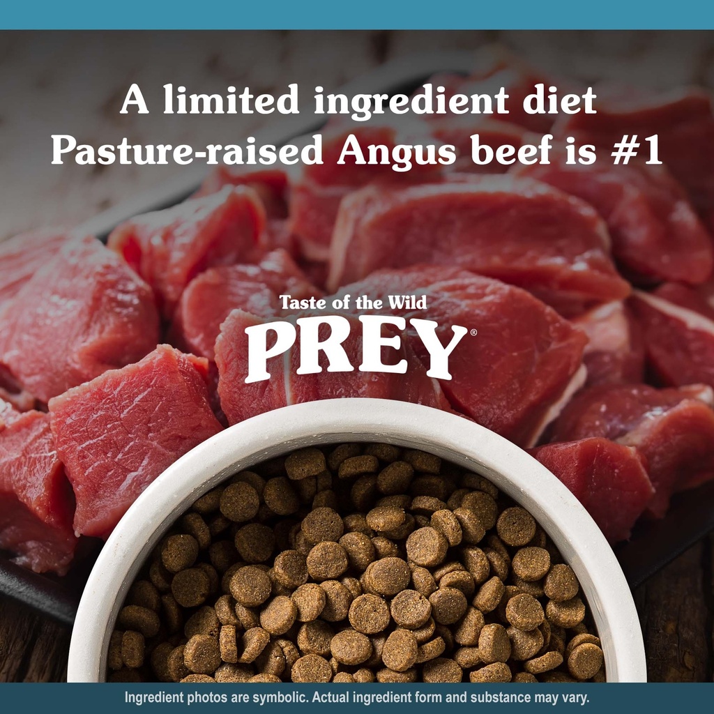 Taste of the Wild Prey Angus Beef Recipe Dry Food