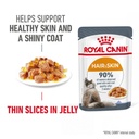 Royal Canin Pouch Hair &amp; Skin Jelly For Adult Cats